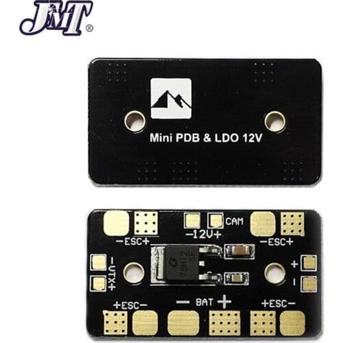 JMT Mini PDB Power Distribution Board 12V Linear Regulator LDO 12V For FPV Racing Drone Quadcopter Accessories
