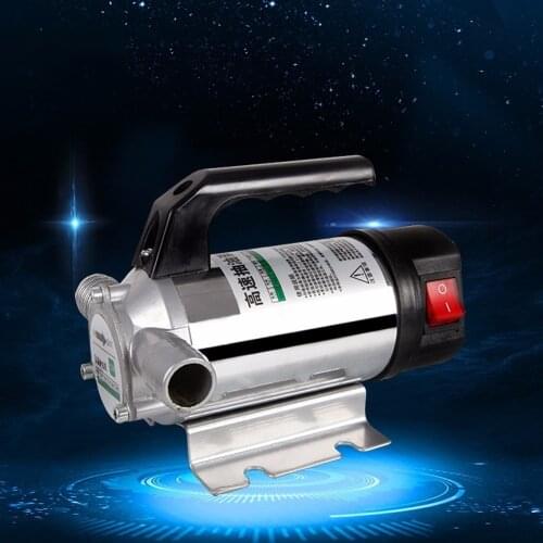 50l/min 12v/24v/220v Small Auto Refueling Pump 12 V Electric Automatic Fuel Transfer Pump For Pumping Oil/diesel/kerosene/water