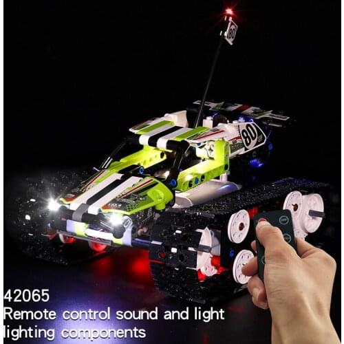 Led Lighting Kit For 42065 Technology Series crawler car decorate your block toys as you like (led lighting only, No blocks)