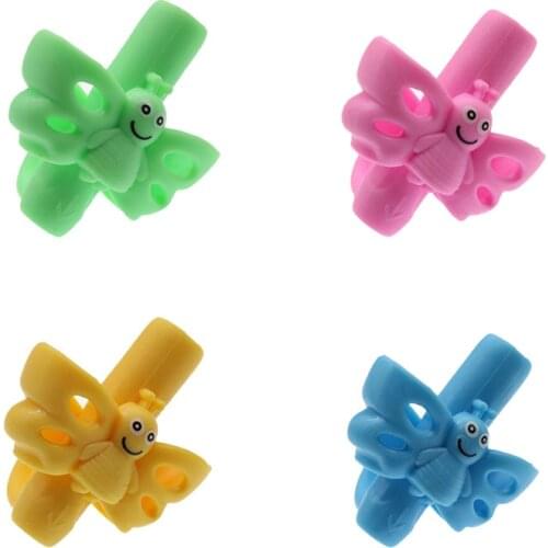 New Magic Pen Posture Corrector Butterfly Pen Holder Two-finger Pen Writing Learning Correction Student Stationery