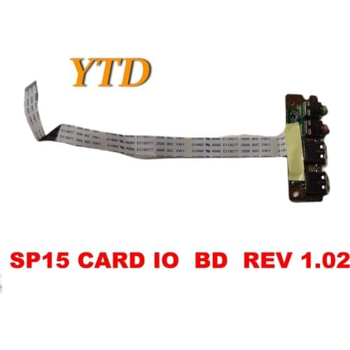 Original for SP15 CARD IO BD REV 1.02 USB board Audio board tested good free shipping