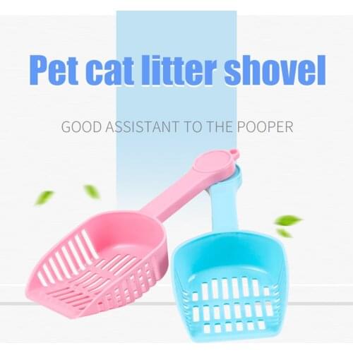 Plastic Cat Litter Shovel Pet Cleanning Tool Plastic Scoop Cat Sand Cleaning Products Toilet For Dog Cat Clean Feces Supplies