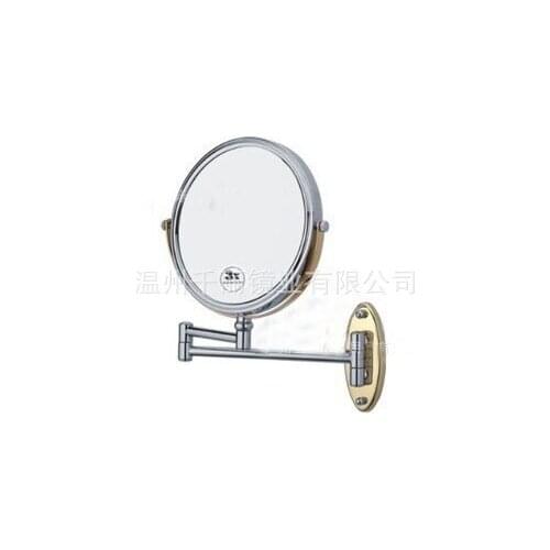 Folding factory direct supply wholesale wall mirror copper cosmetic mirror beauty mirror