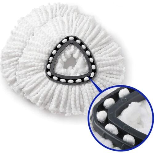 Replacement For Vileda Mop Heads Easy Wring And Clean Floor Mop Turbo Microfibre 2in1 Replacement Refill Mop Head