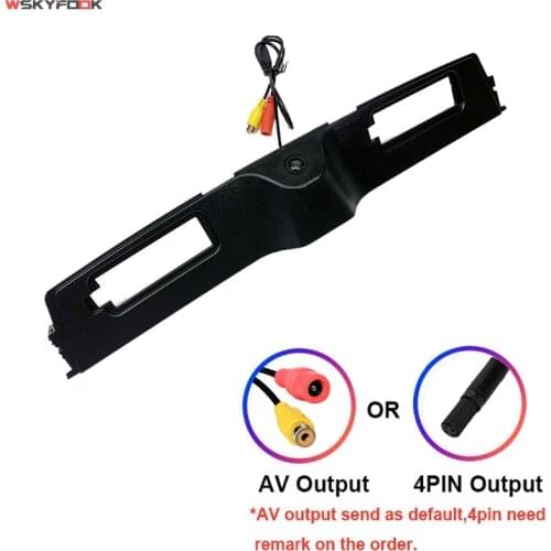 Special Car Trunk Handle Rear View Reverse Camera for Jeep Compass MP 552 2016~2020 Waterproof Camera