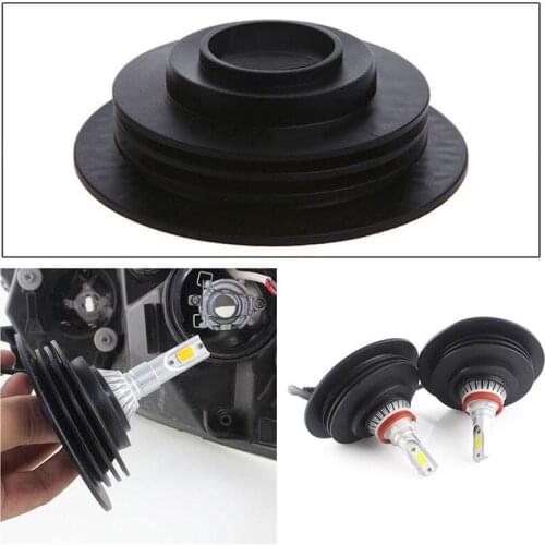 Motorcycle LED Headlight Rubber Dust Cover Sealing Cover Cap For H1 H3 H4 H7 H8 H9 H11 Motorcycle LED lamp Waterproof Dustproof