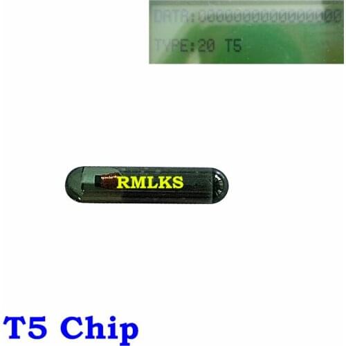 Transponder T5 Glass Chip, Car Key Transponder T5 ID20 Chip Auto Blank Key Chip