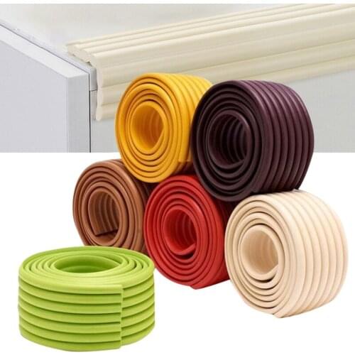 2M Baby Safety Table Desk Edge Guard Home Cushion Protector Safe Protection Children Bar Thicken Bumper Strip With Sticky Tape