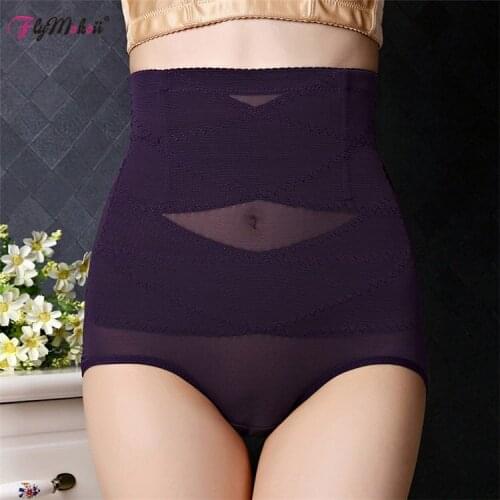 2pcs Sexy Shapewear Black Mesh Control Panties Plus Size Women Body Shaper Corset Modal Briefs Slimming Underwear Waist Trainer