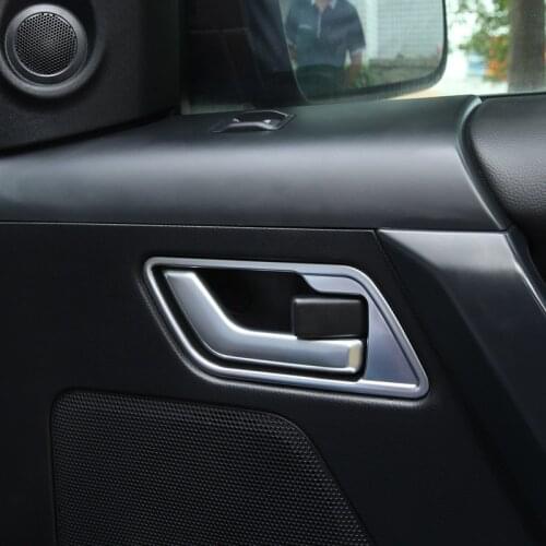 4pcs Chrome Door Handle Bowl Trim For Land Rover Freelander 2 2008-2015 Car Accessories