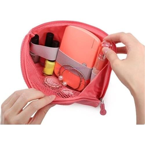 50Pcs/Lot Organizer System Kit Case Storage Bag Digital Gadget Devices USB Cable Earphone Pen Travel Cosmetic Insert