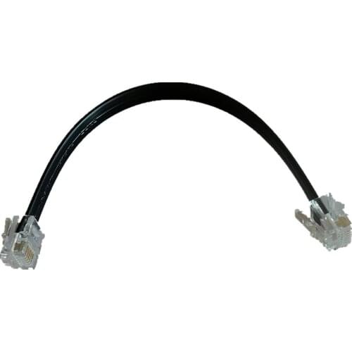 6 Pin Short Panel Crystal Connector Extension Extended Cable Cord For Yaesu FT-7800 FT-7900 FT-8800 FT-8900 Radio