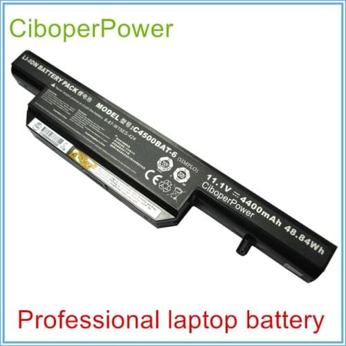 Laptop battery for C4500BAT-6 B4100M C4500 C4500BAT6 B4105 B5100M