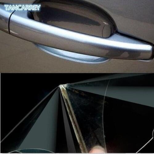 Car Door Handle Protector Scratch proof Stickers for Renault Megane 2 3 Duster Logan Clio 4 3 Laguna 2 Sandero Scenic 2 Captur