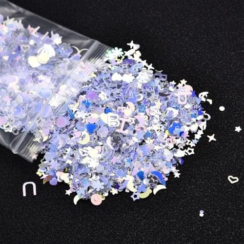 10g UV Epoxy Resin Filling Mix Star Shell Sequin Heart Glitter Fills For Resin Jewelry Making Decoration Supplies Resin Crafts