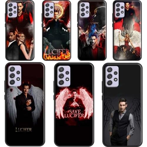 Demon Lucifer Morningstar For Samsung Galaxy A12 A32 A52 A72 A51 A71 A31 A11 A02S A20S A50 A70 A20e A21S Phone Case