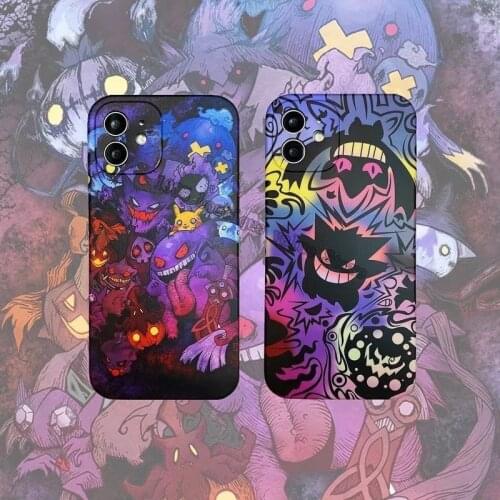 Pokemon Phone Case for IPhone 7 / 8 / Plus / X / XS / XR / XS Max / 11 / 12 / Pro /Cute Cartoon Anti-fall Silicone Case