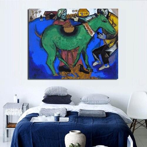 JQHYART Donkey Paintings On Canvas Modern Wall Pictures For Living Room Home Decor No Frame Oil Painting