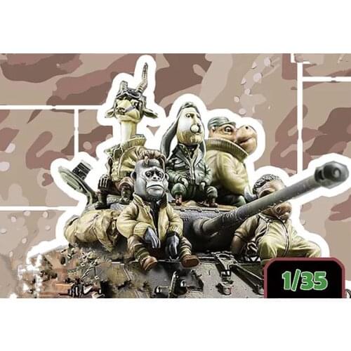 1/35 Resin Figure Model Kit Unassambled Unpainted 9 (NO TANK)