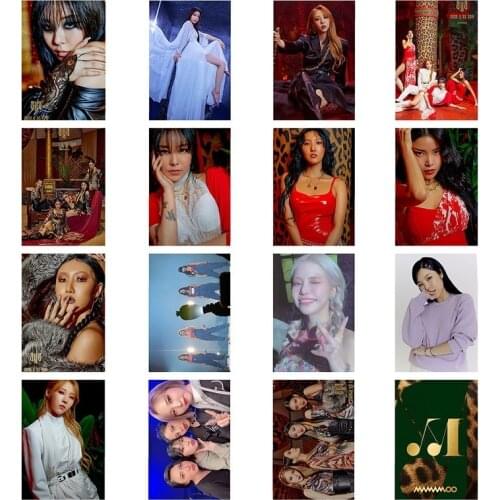KPOP Mamamoo Random Small Card Travel Photo Peripheral Small Card Lomo Card Aya Collection Card Moo
