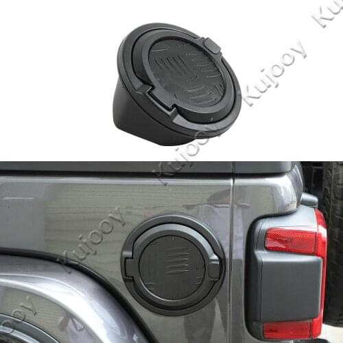 Car Tank Covers for Jeep Wrangler JL 2018+ Car Gas Fuel Tank Cap Cover for Jeep JL Wrangler 2018 Up