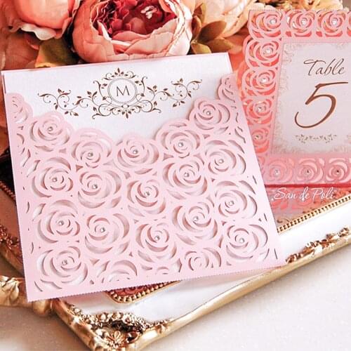 Square Rose Dies Metal Cutting Dies Scrapbooking Craft Dies Cut for DIY Paper Cards Making Valentines Day Wedding Decorative