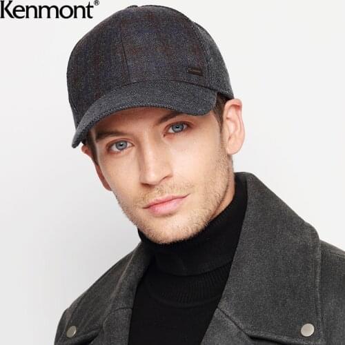 Antibacterial fever lining duck cap mens winter thickened Boys Baseball Cap warm wool hat splicing woolen hat 5142