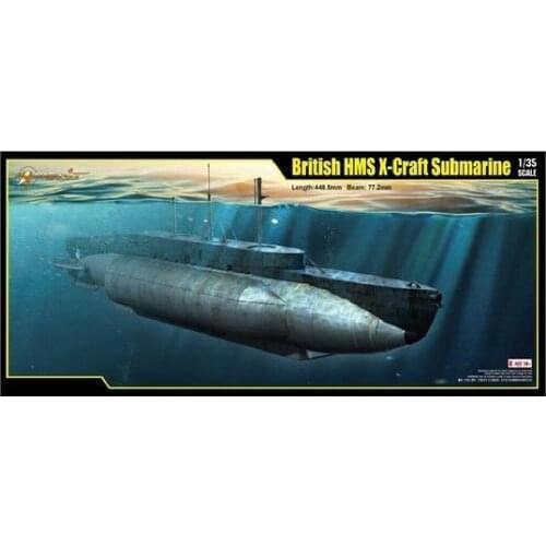 Merit 63504 1/35 British X-Craft Submarine