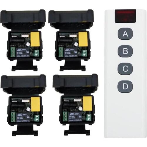 RF mini Wireless Remote Control switch AC 220 V 1 channel Receiver transmitter Street lamp/wardrobe lighting power on