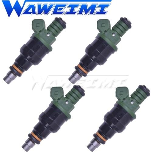 WAWEIMI 4x Fuel Injector Genuine Quality Nozzle 0280150905 For V W Corrado Golf II 1.8 1988-1991 0280150905 Injection