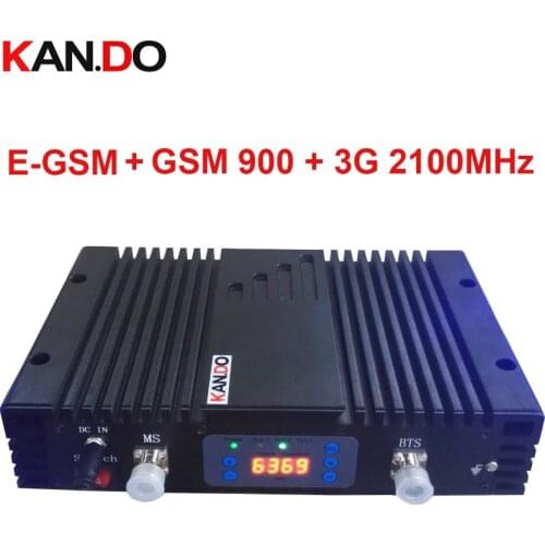 No interfer to base station 70dbi EGSM GSM 3G tri Band Repeater AGC/MGC EGSM 900MHz 3g 2100MHz Signal Booster EGSM 3G Repeater