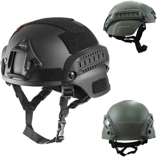 Military Airsoft Helmet Tactical Army MICH 2000 Helmet Gear Outdoor Lightweight FAST Paintball CS SWAT Riding Protect Equipment
