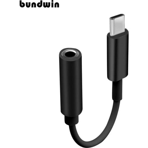 USB Type C Male To 3.5mm Jack Female Earphone Adapter for Huawei P20 P30 Pro Xiaomi USBC Typec To 3.5 Headphone Audio Aux Cable