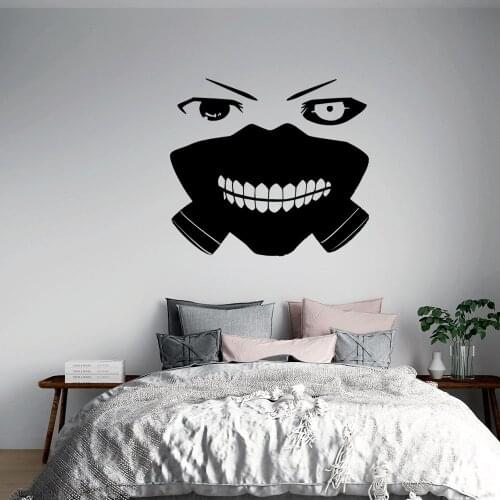Diy tokyo-ghoul Removable Art Vinyl Wall Stickers For Babys Rooms Wall Art MURAL Drop Shipping