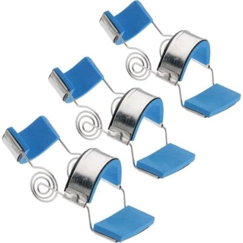 3Pieces Trigger Finger Splint Support Brace For Straighten Curved Bent S M L