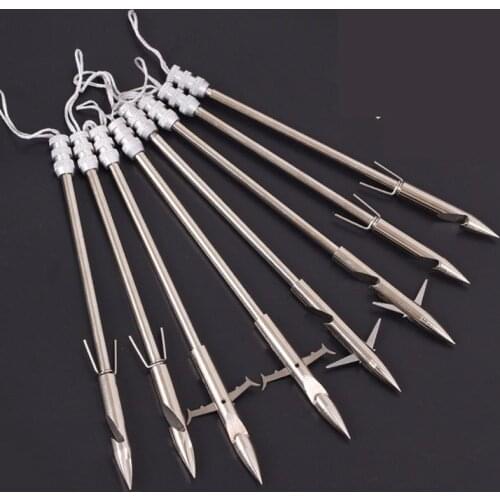 Stainless Steel Fishing Darts Slingshot Catapult Fishing Broadhead Archery Tips