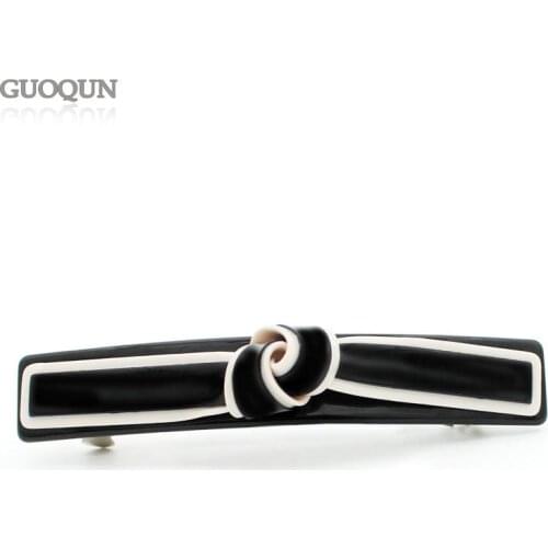 Hair Clip Barrette - Acetate Celluloid Hair Accessory Jewelry - Luxury Hair Ornament for Women Lady Thick Braid Tiara Everyday