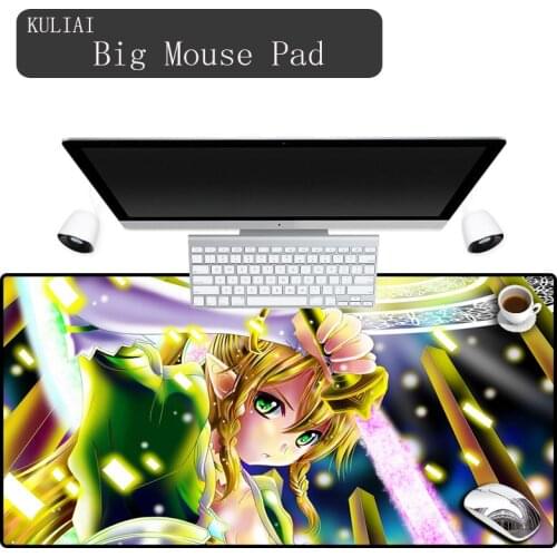 XGZ Sword Art Online Gaming Mouse Pad Anime Desk Mat Keyboard Laptop Edge Control Rubber MousePad for Death Note Soul Eater