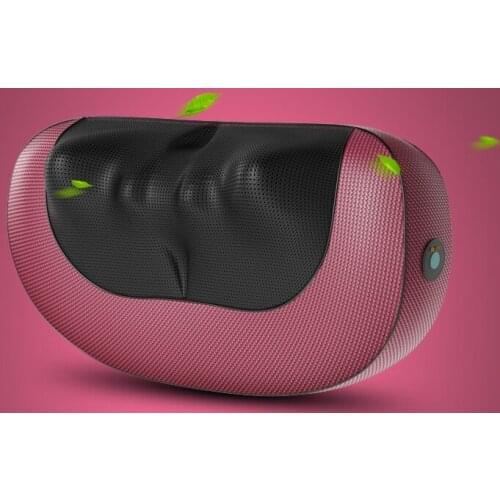 Multifunction Massager Cushion Pillow Cervical Lumbar 6d Kneading Electric Vibrating Shiatsu Shoulder Back Massage Electronic