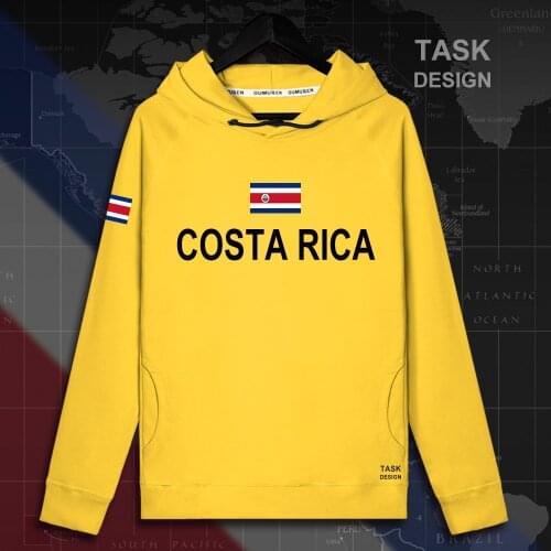 Costa Rica CRI Costa Rican Tico mens hoodie pullovers hoodies men sweatshirt new streetwear clothing Sportswear tracksuit flags