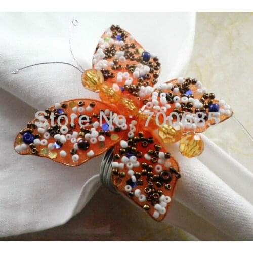 Aliexpress sold beaded wedding napkin ring
