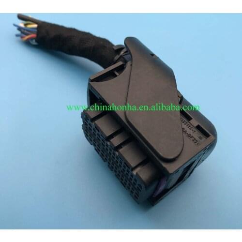 1pcs socket harness connector For Bosch ECU EDC17 Weichai J6 computer board No. 1 plug 60 pin with 32pcs wire