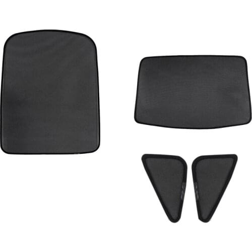Car Front Rear Sunroof Skylight Shading Net Sun Shades Glass Roof Sunshade Triangular Window Sunshade for Tesla Model 3