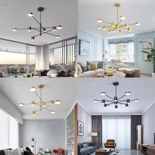 Modern nordic led stone kitchen fixtures lighting light lumiere living room pendant light bedroom hanging lamp