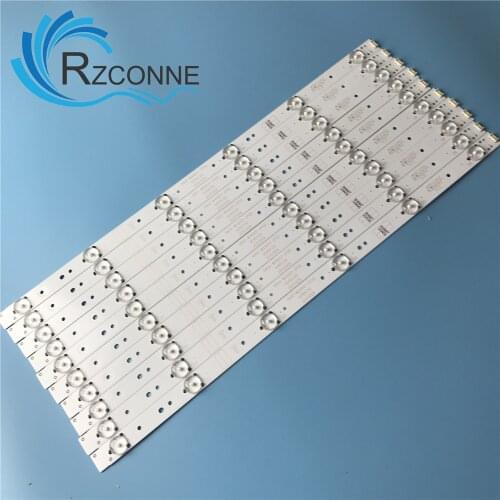 Led backlight strip 8 lamp for Skysorth 49"TV 49E3000 49E6000 49E360E/5ERS 5800-W49001-0P00 5800-W49001-DP00