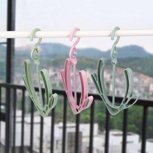 Shoes Hanger Drying Rack Shoes Storage Organizer Plastic Shoes Rack Multi-Functional Boots Stand Household Laundary Tool