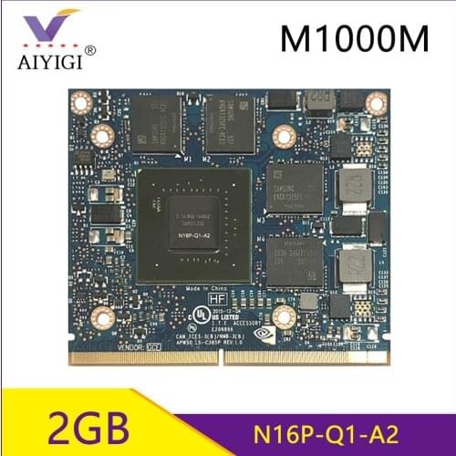 Quadro M1000M M1000 GDDR5 2GB Video Graphics Card N16P-Q1-A2 With X-Bracket For Dell M4800 M7510 M7520 HP ZBook15/17 G3 Test OK
