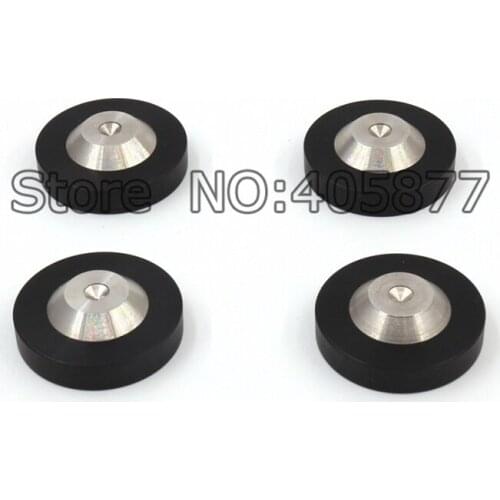 High Quality Speaker AMP DAC CD Spike Base Pad Isolation Feet Improve Sound 49x13mm