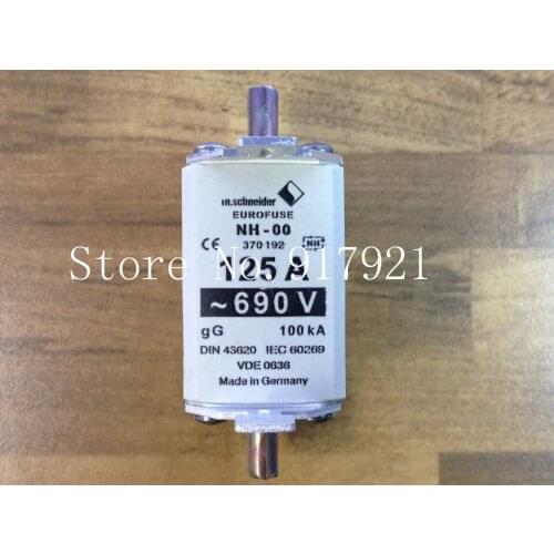[ZOB] The United States EUROFUSE VDE0636 125A NH-00 370192 690VBuss fuse fuse --5pcs/lot