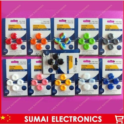 25pcs/lot Controller Thumb Analog Grips Thumb stick Cover Cap for Xbox one xbox360 PS3 PS4 controllers